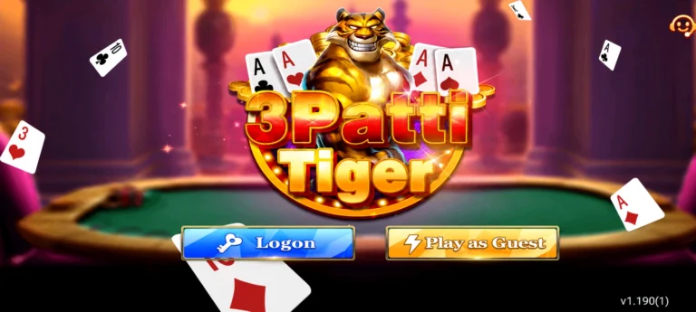 3 Patti Tiger Interface